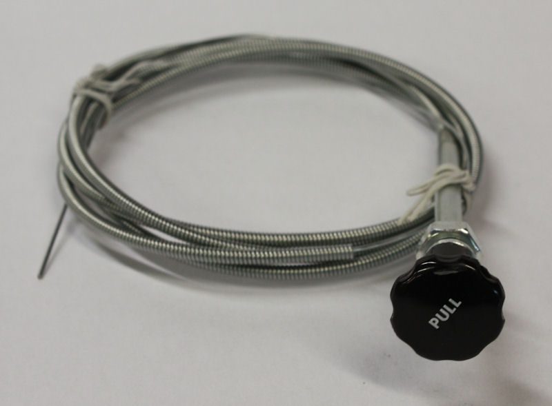 Vent cable and period correct knob